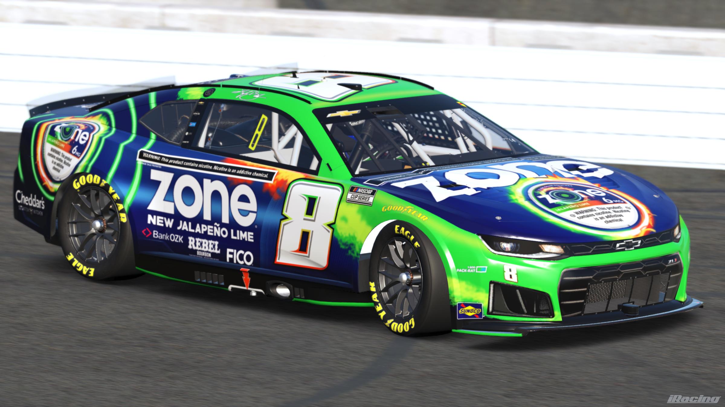 Preview of Kyle Busch 2026 zone Jalapeno Lime (Custom #) by Gary P.