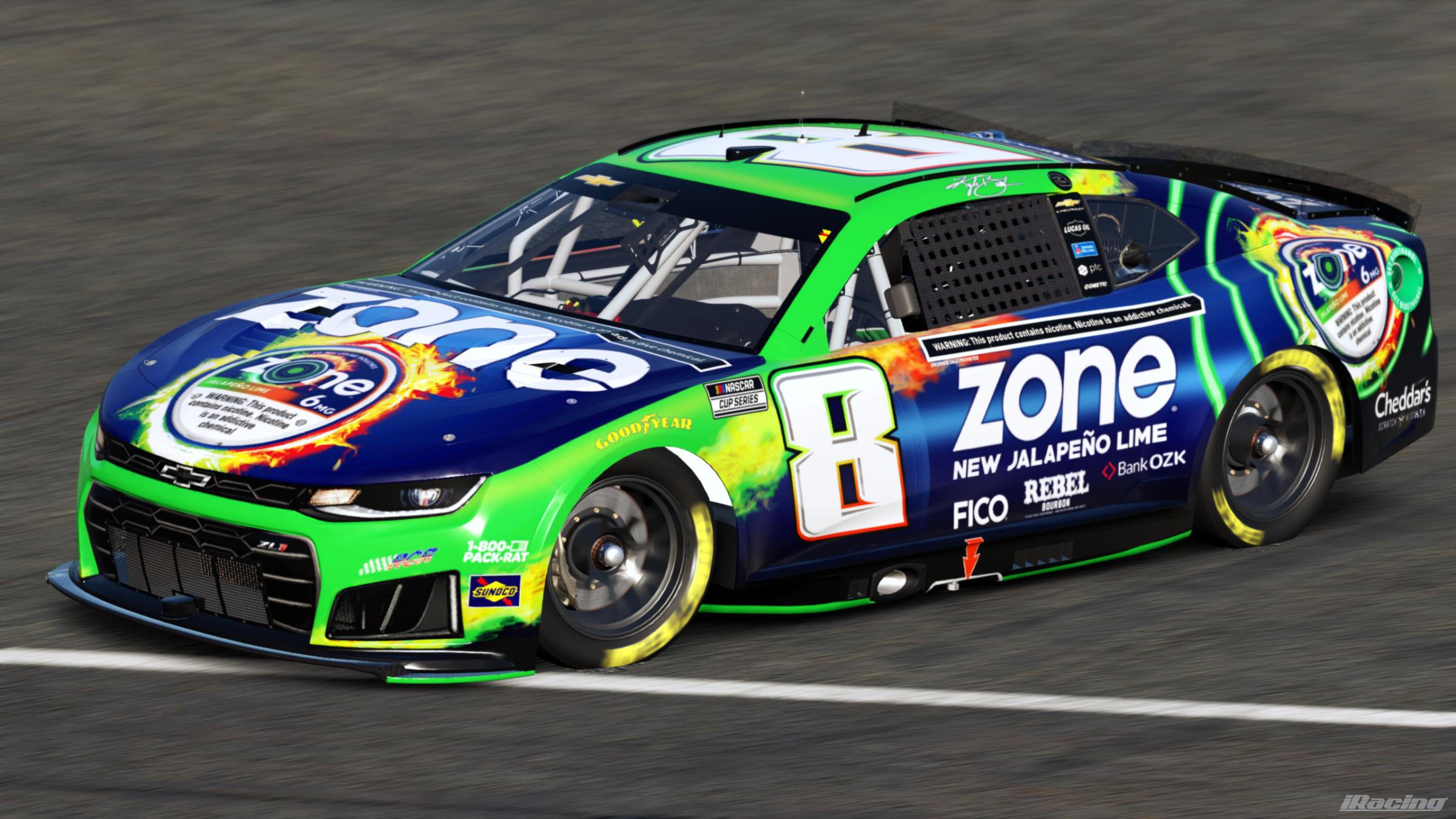 Preview of Kyle Busch 2026 zone Jalapeno Lime (Custom #) by Gary P.