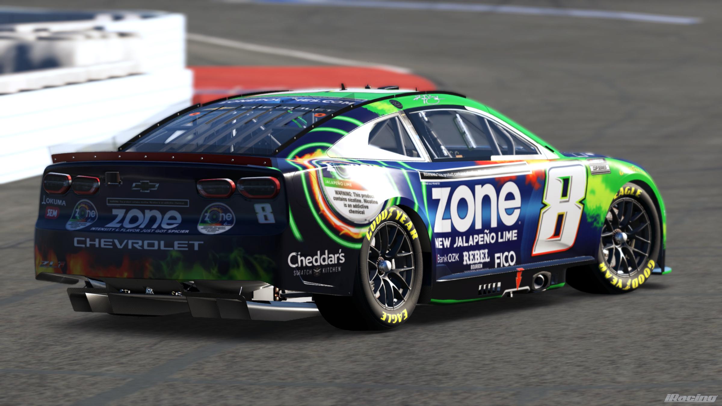 Preview of Kyle Busch 2026 zone Jalapeno Lime (Sim #) by Gary P.