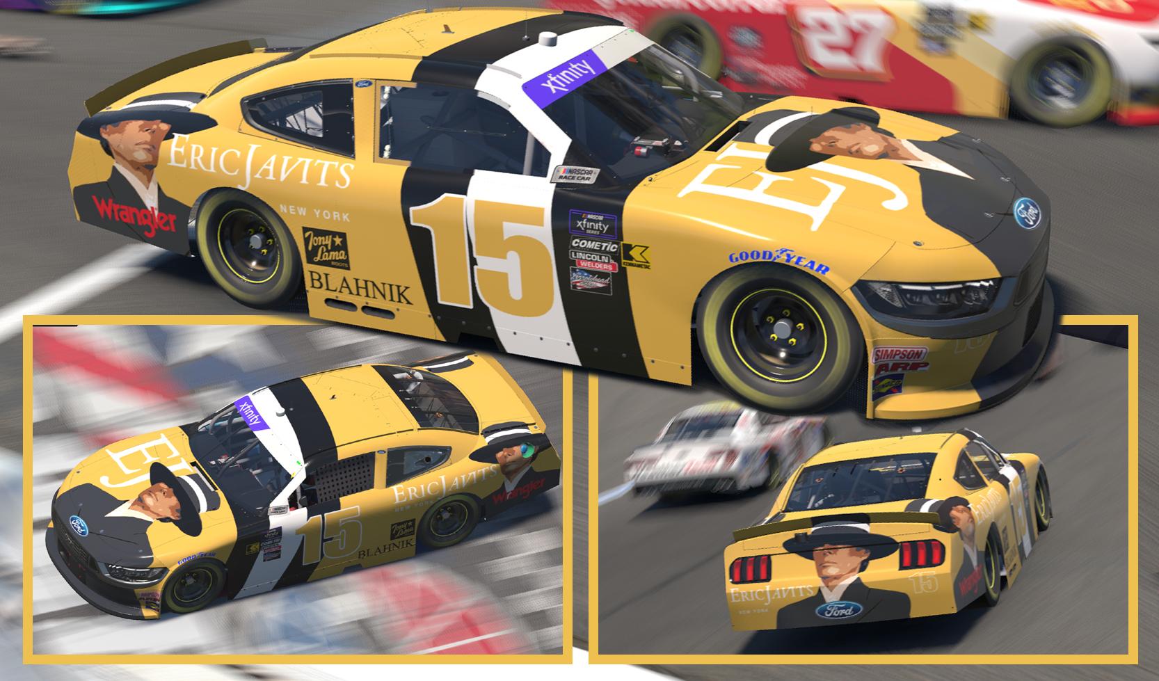 Preview of Nascar Xfinty Eric Kavits by Clyde Coman