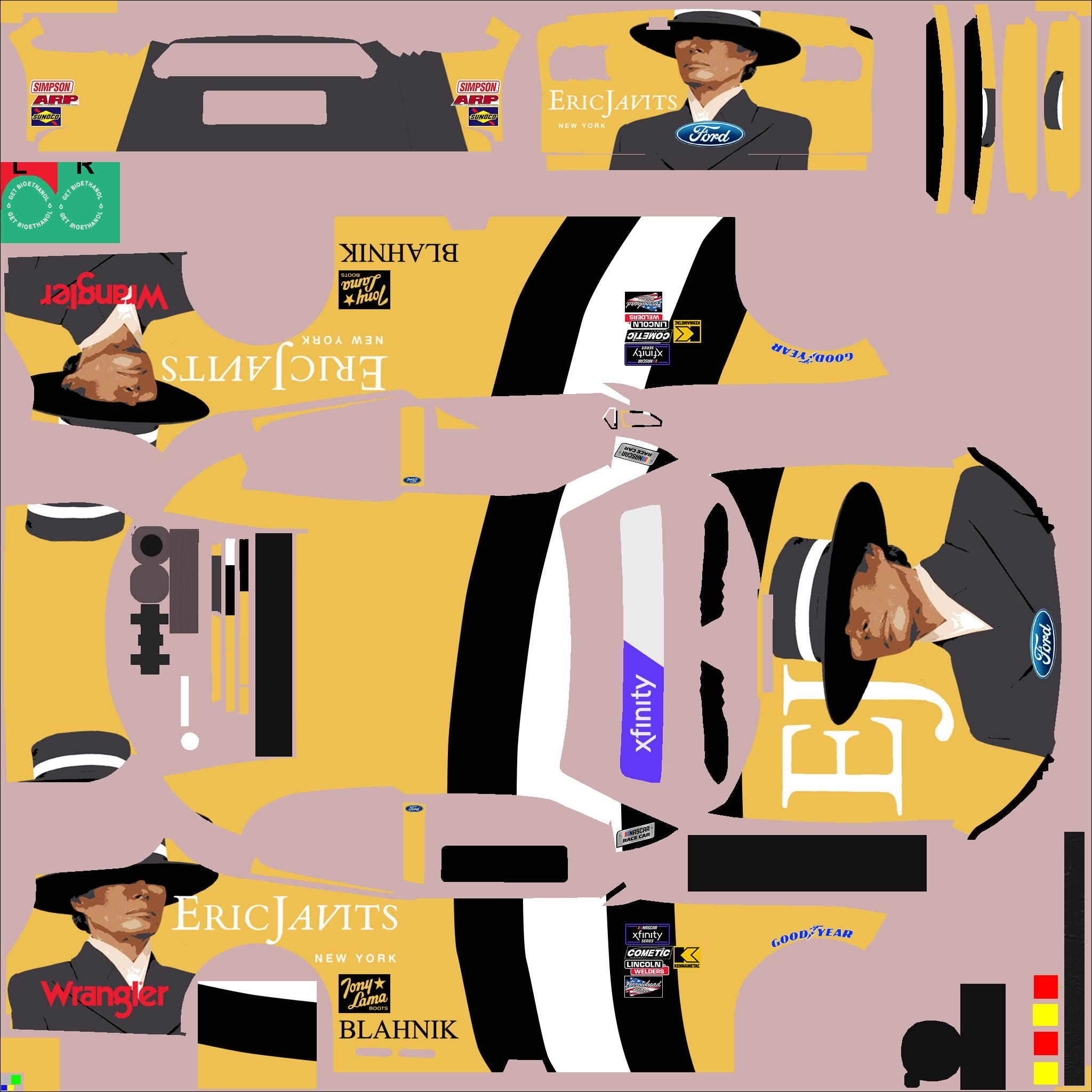 Preview of Nascar Xfinty Eric Kavits by Clyde Coman