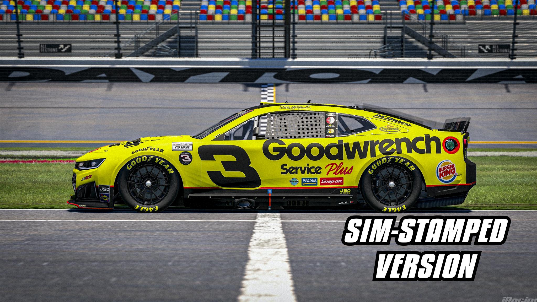 Preview of Dale Earnhardt Sr. | 3 | 25th Anniversary GM Goodwrench | Chevy NG | SIM-STAMPED by Johan L S.