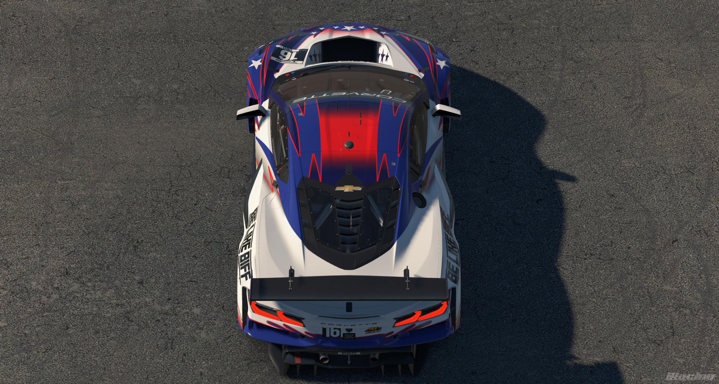 Preview of Greg Biffle Throwback Corvette GT3 by Jeremy Stanley