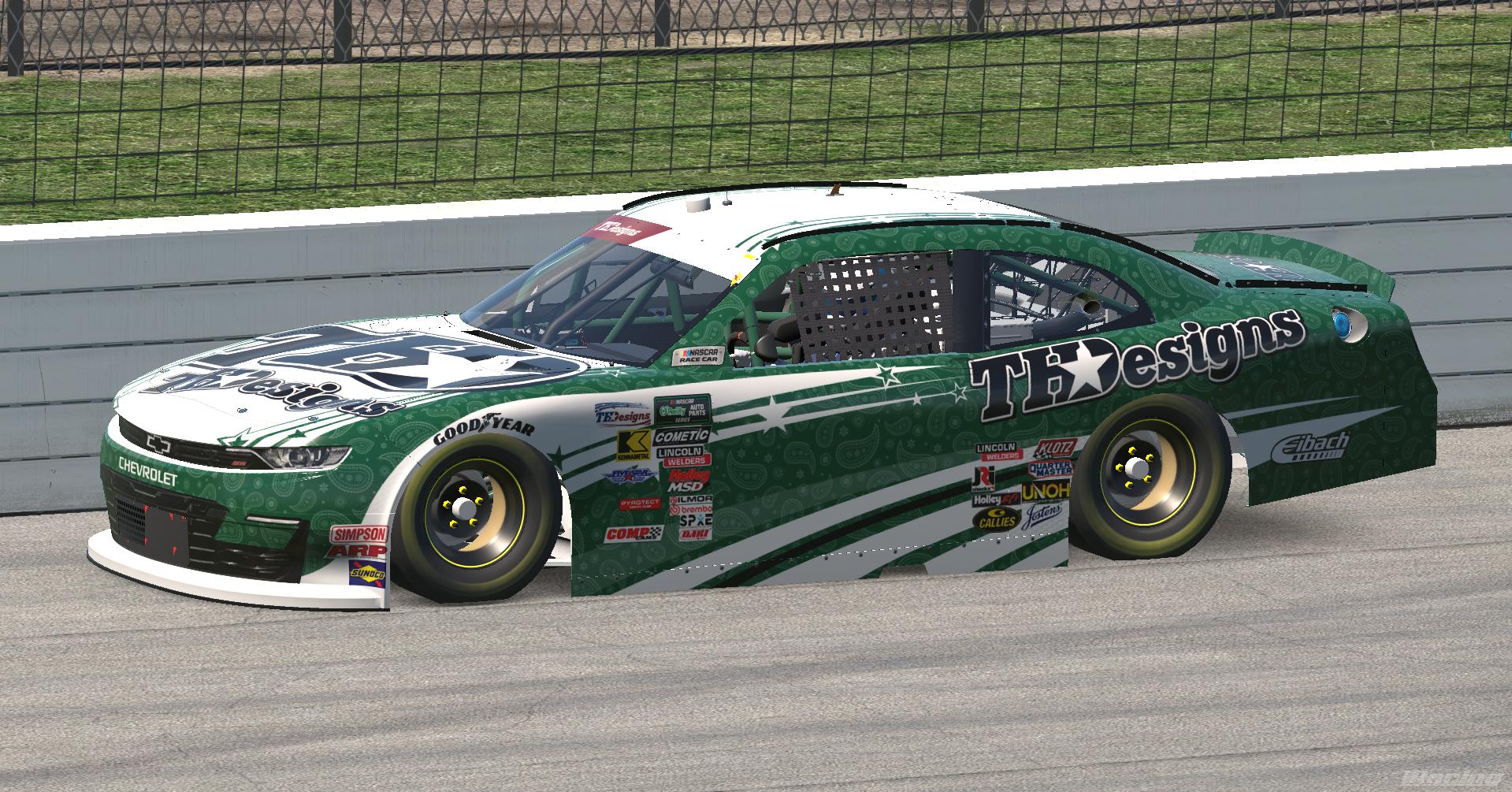 Preview of 2026 - SimStamp - Gavin Smith - THD / TH Designs - 2026 Xfinity / OReilly Series by Teejay Handley