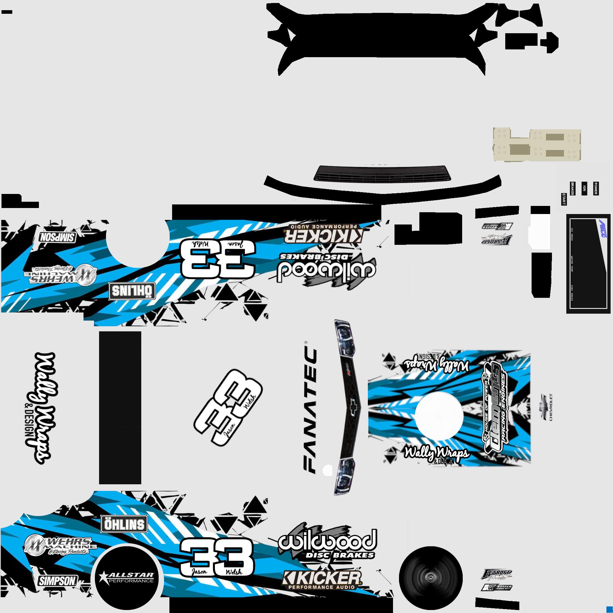 Preview of Dirt Street Stock custom bk by Jason Welsh