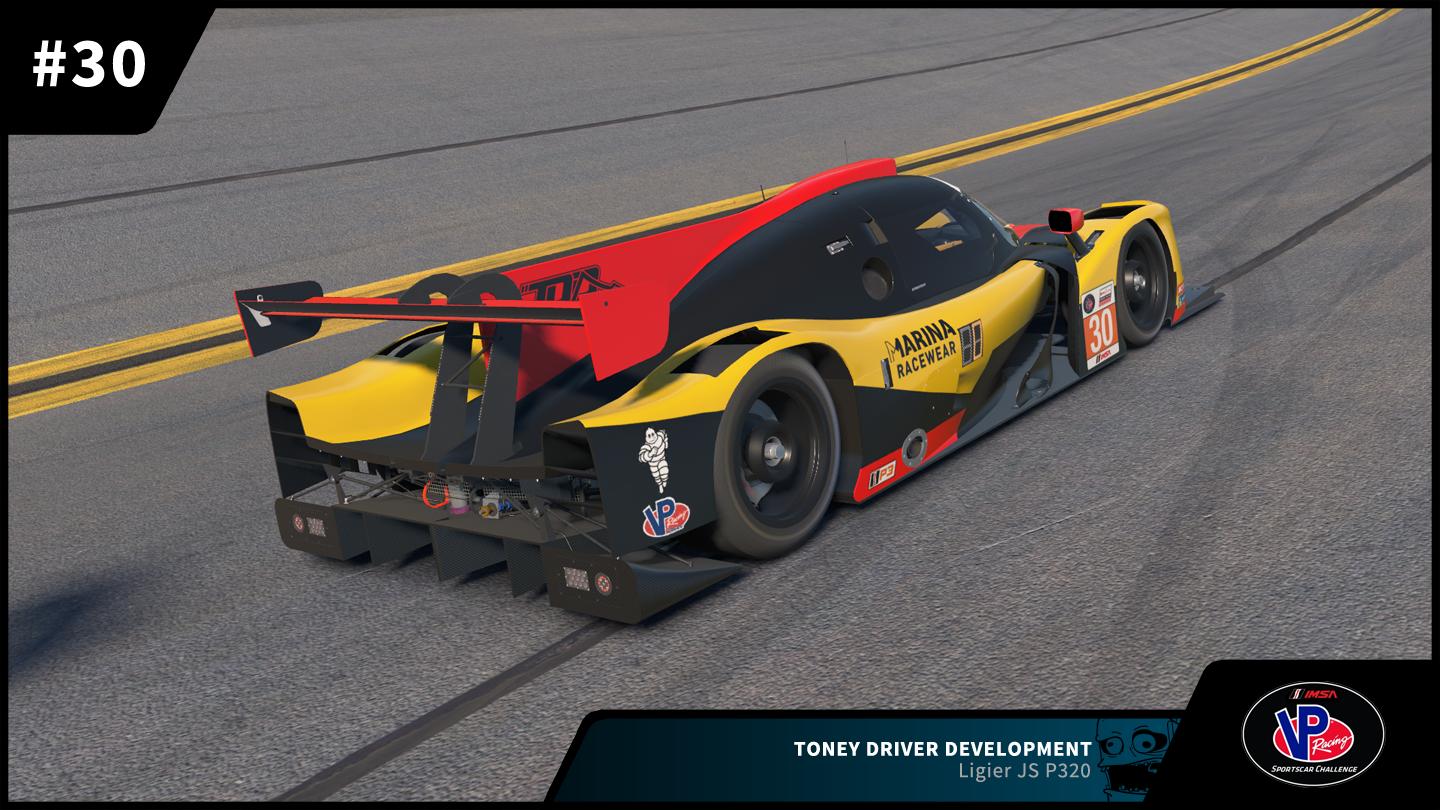 Preview of #30 Toney Driver Development Ligier JS P320 LMP3 2026 IMSA VP Racing SportsCar Challenge by Zack W Gould