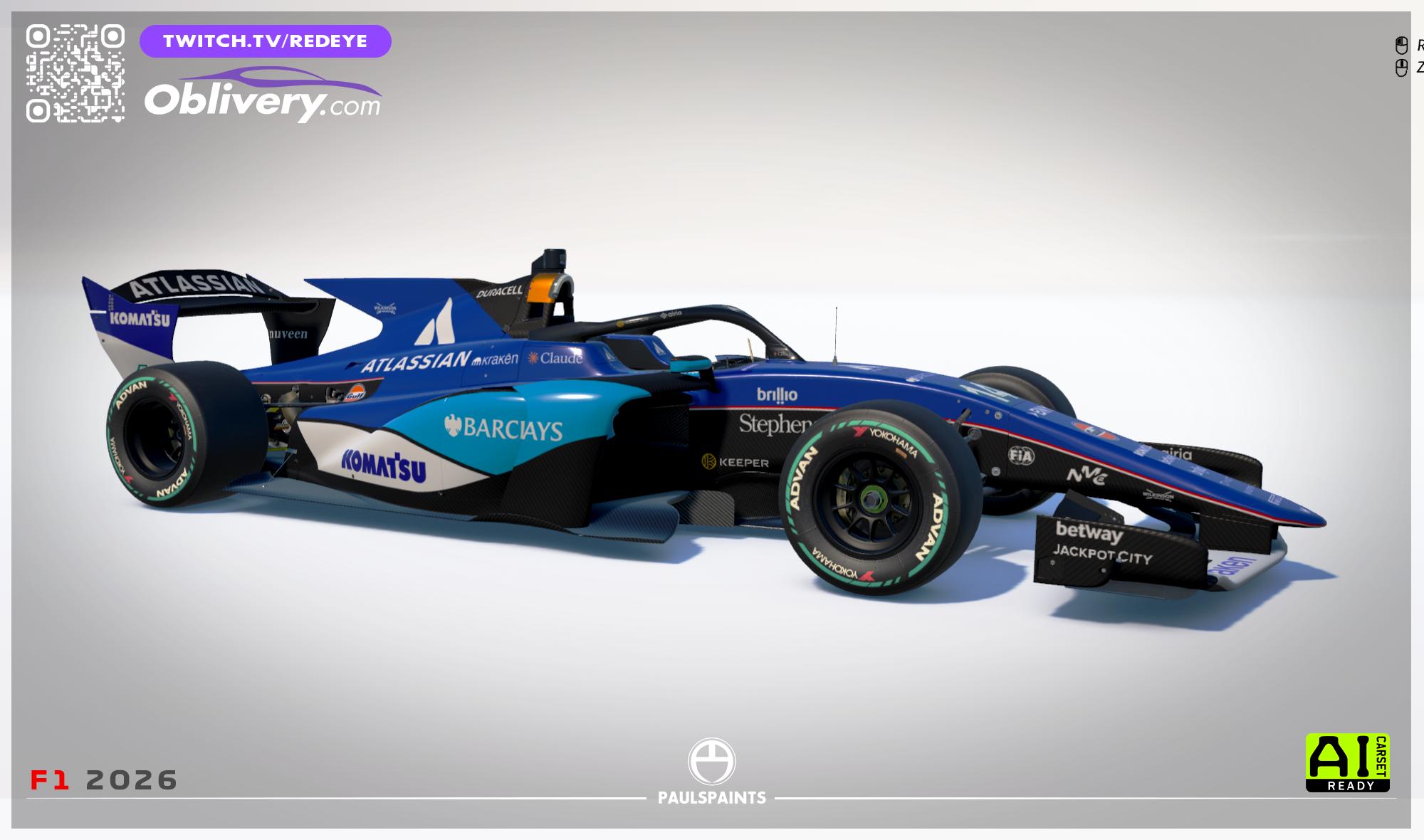 Preview of 2026 Williams for SF23 by Paul R Chaloner