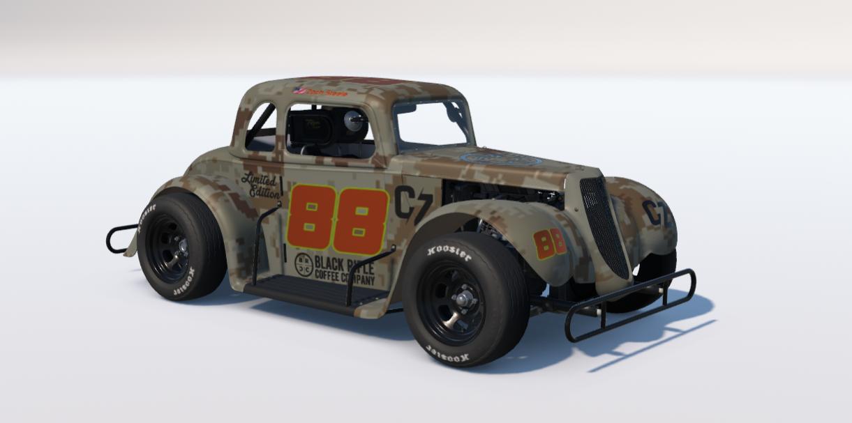 Preview of Camo BRCC ZS Motorsports legend car  by Zachary Steele2