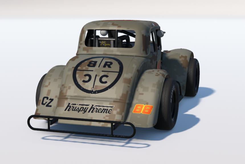 Preview of Camo BRCC ZS Motorsports legend car  by Zachary Steele2