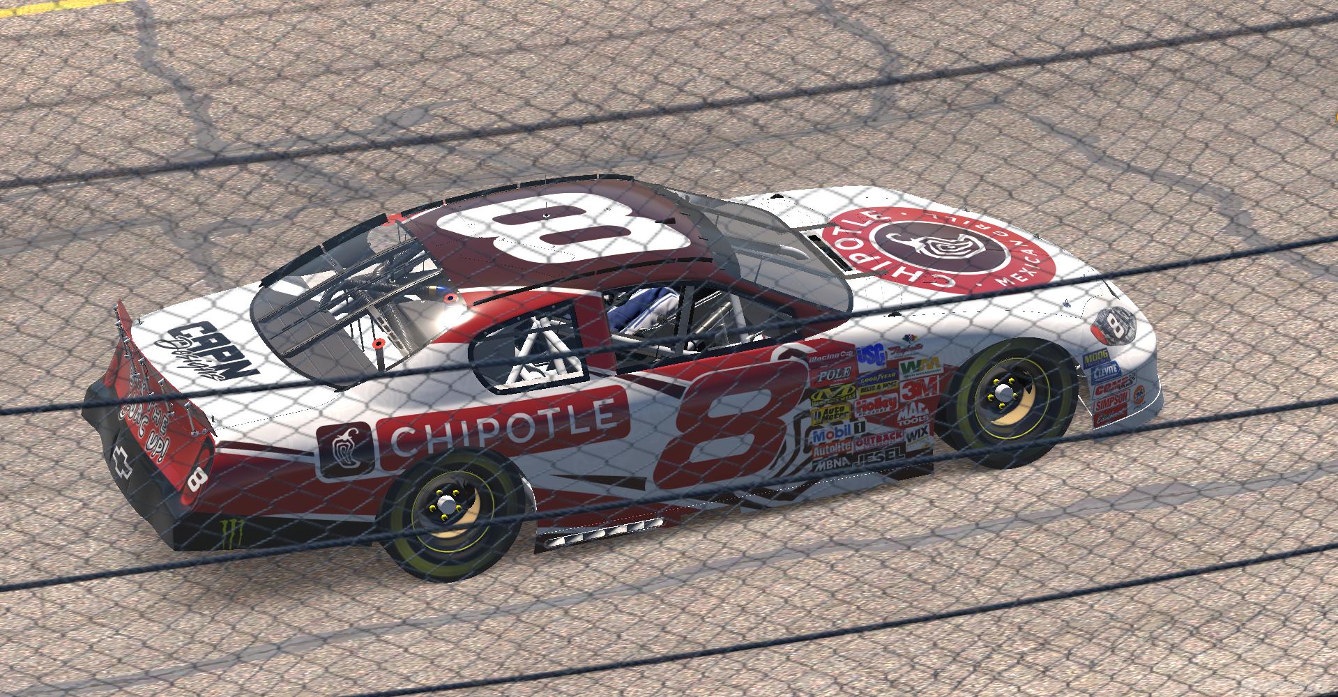Preview of 2026 - #8 - Speedway - White Chipotle - 2026 Gen4 Cup Series by Teejay Handley