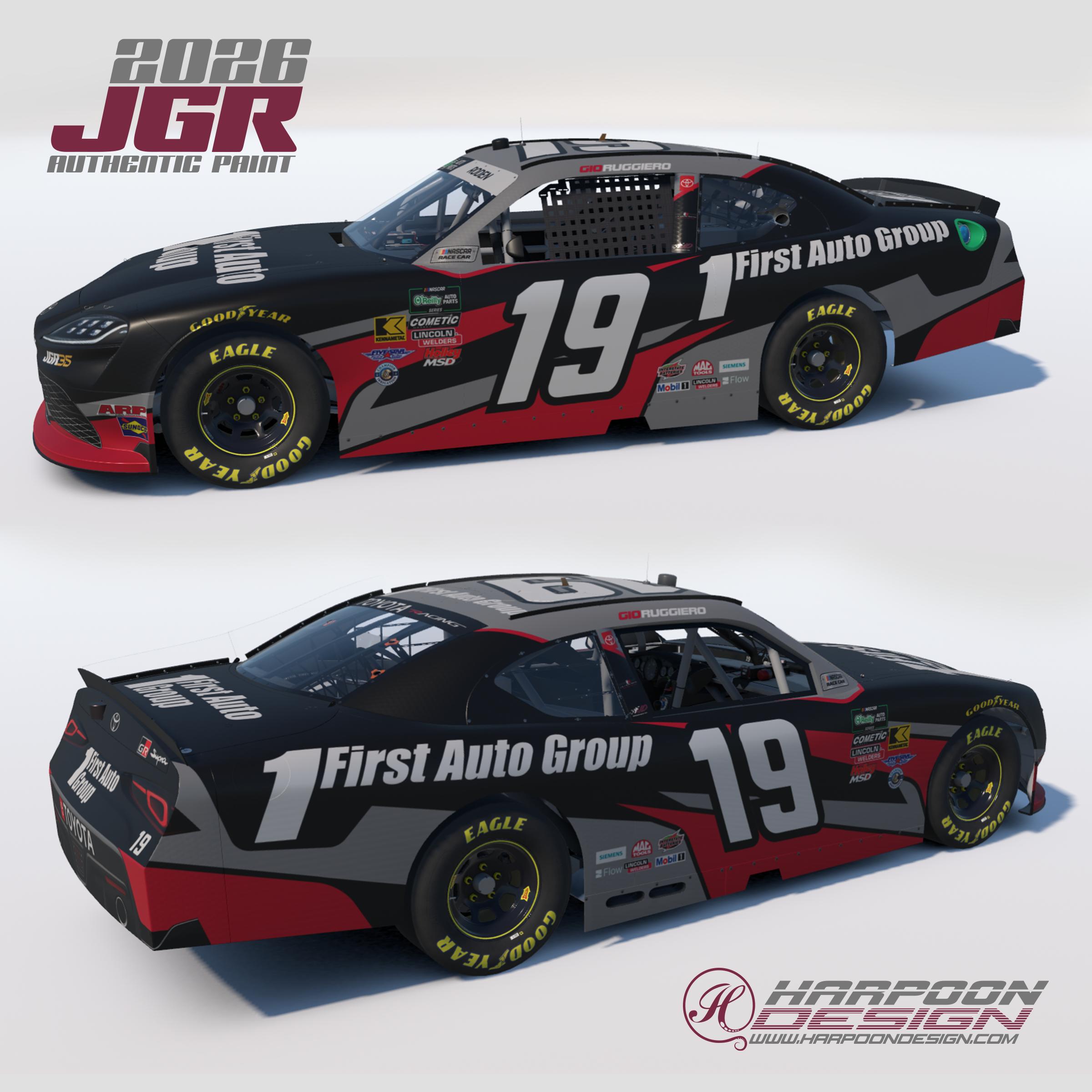 2026 Gio Ruggiero 1st Auto Group OReilly Toyota Supra No Num by ...