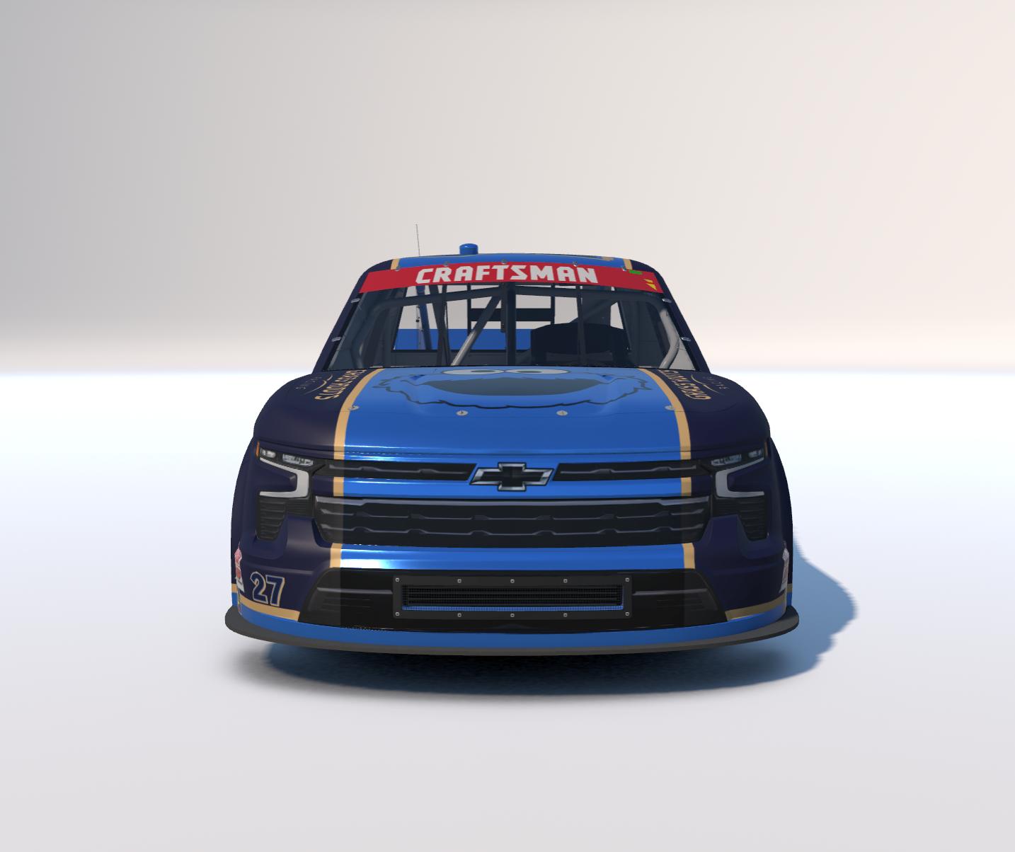 Preview of Cookie Monster Chevrolet Silverado by Kaden M Seevers
