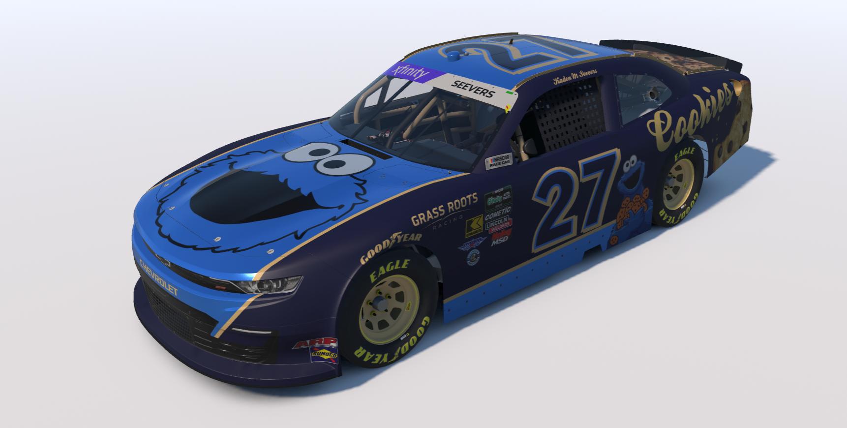 Preview of Cookie Monster Chevrolet Camaro by Kaden M Seevers