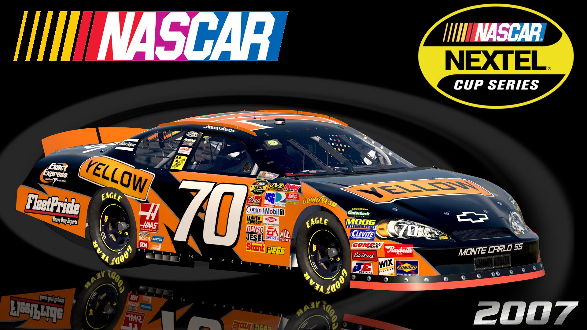 Preview of #70 Johnny Sauter 2007 Yellow Freight Chevrolet Monte Carlo SS by Christian Budd