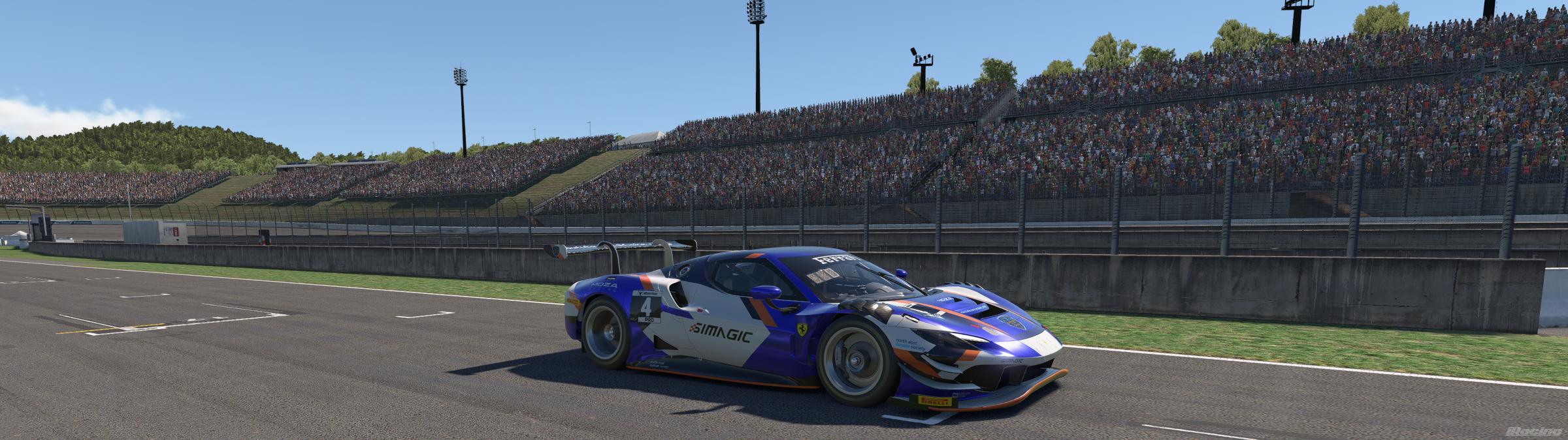 Preview of Ferrari 296 GT3 by David Hazell