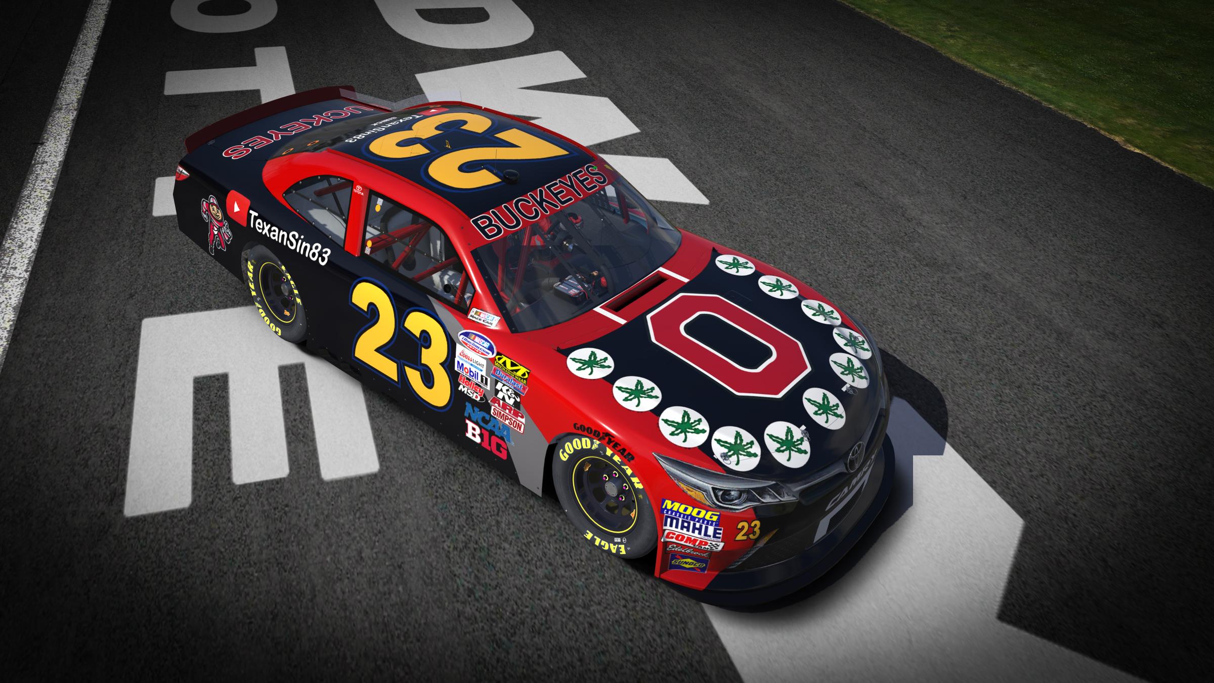 Preview of NASCAR XFINITY Toyota Camry - Ohio State by Adam Sinick