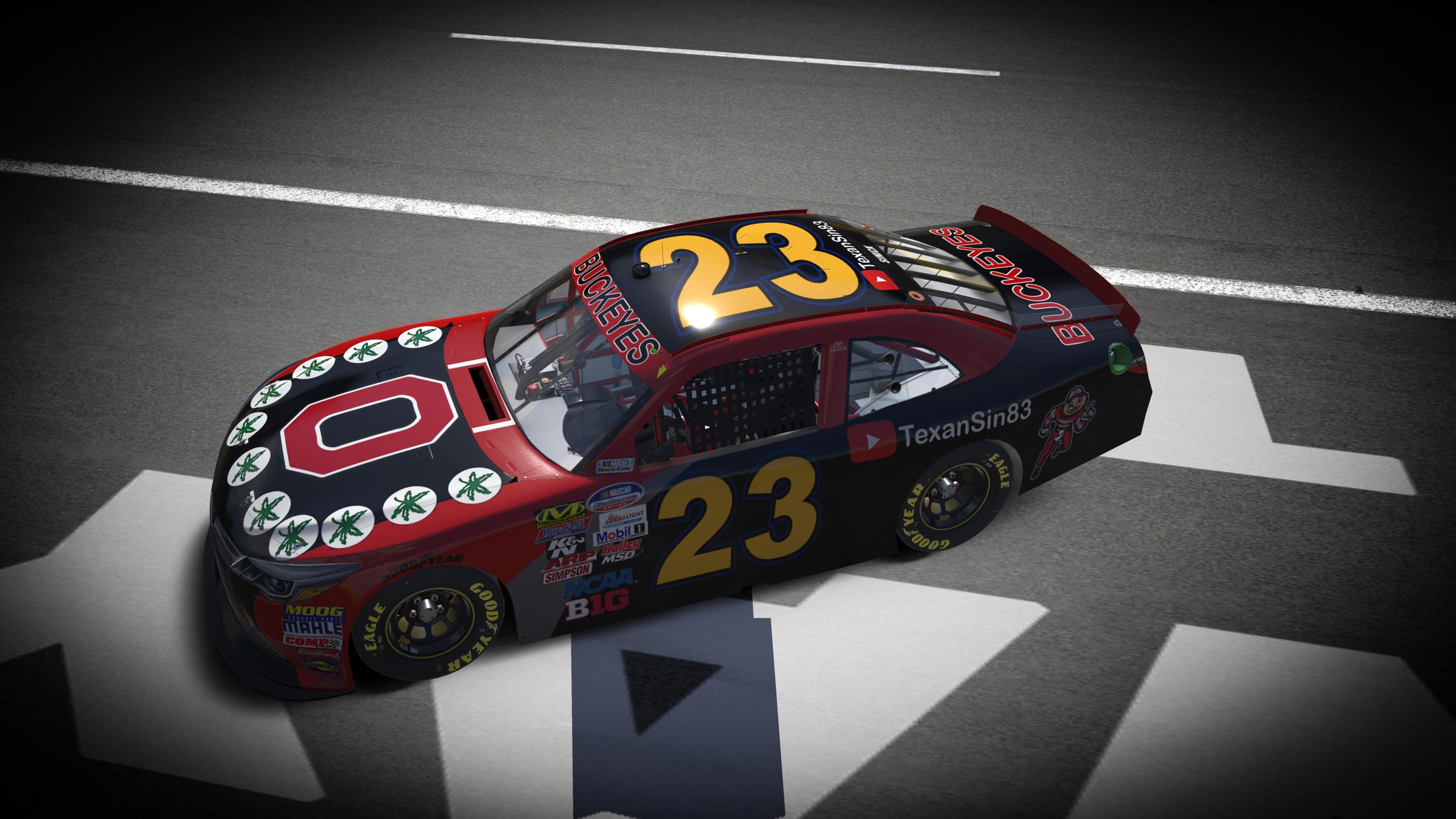 Preview of NASCAR XFINITY Toyota Camry - Ohio State by Adam Sinick