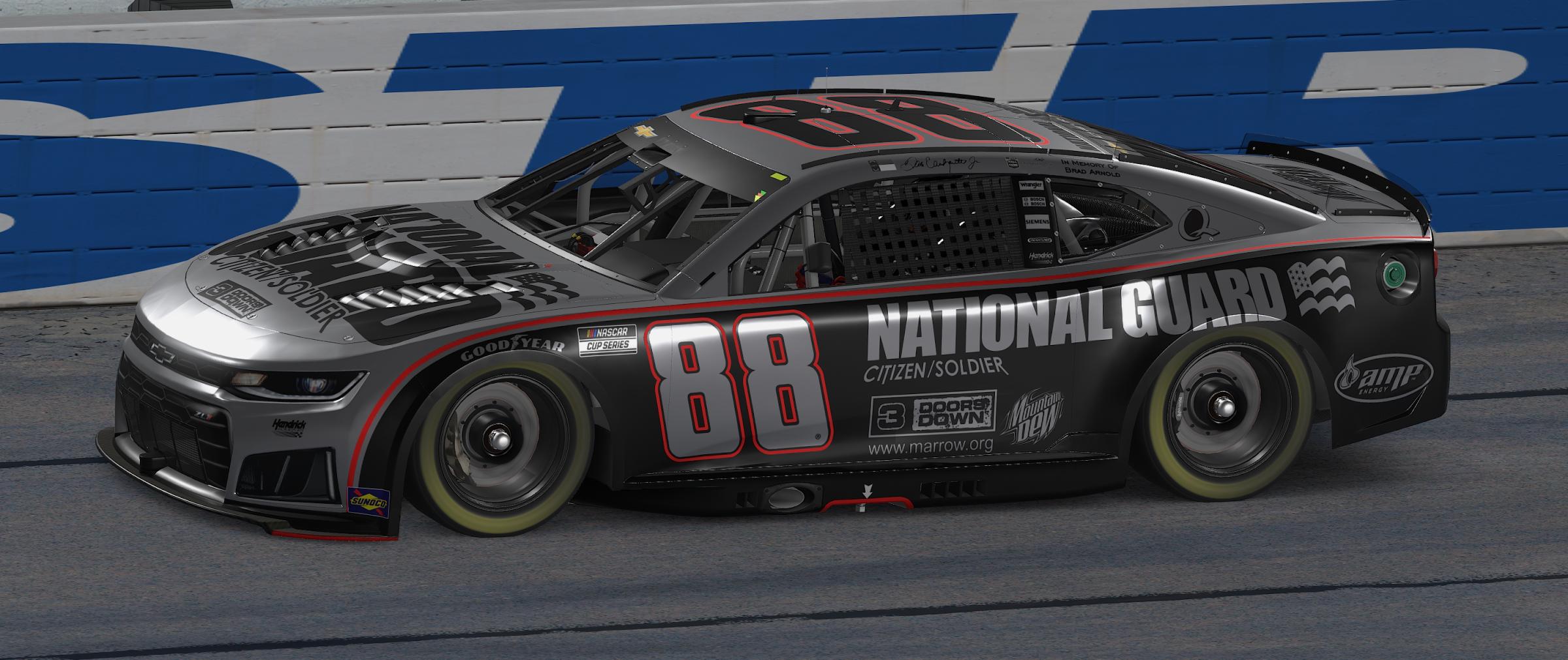 Preview of #88 - 3 Doors Down Citizen/Soldier - 2008 Dale Jr. - Next Gen 2026 by Chad Mikosz