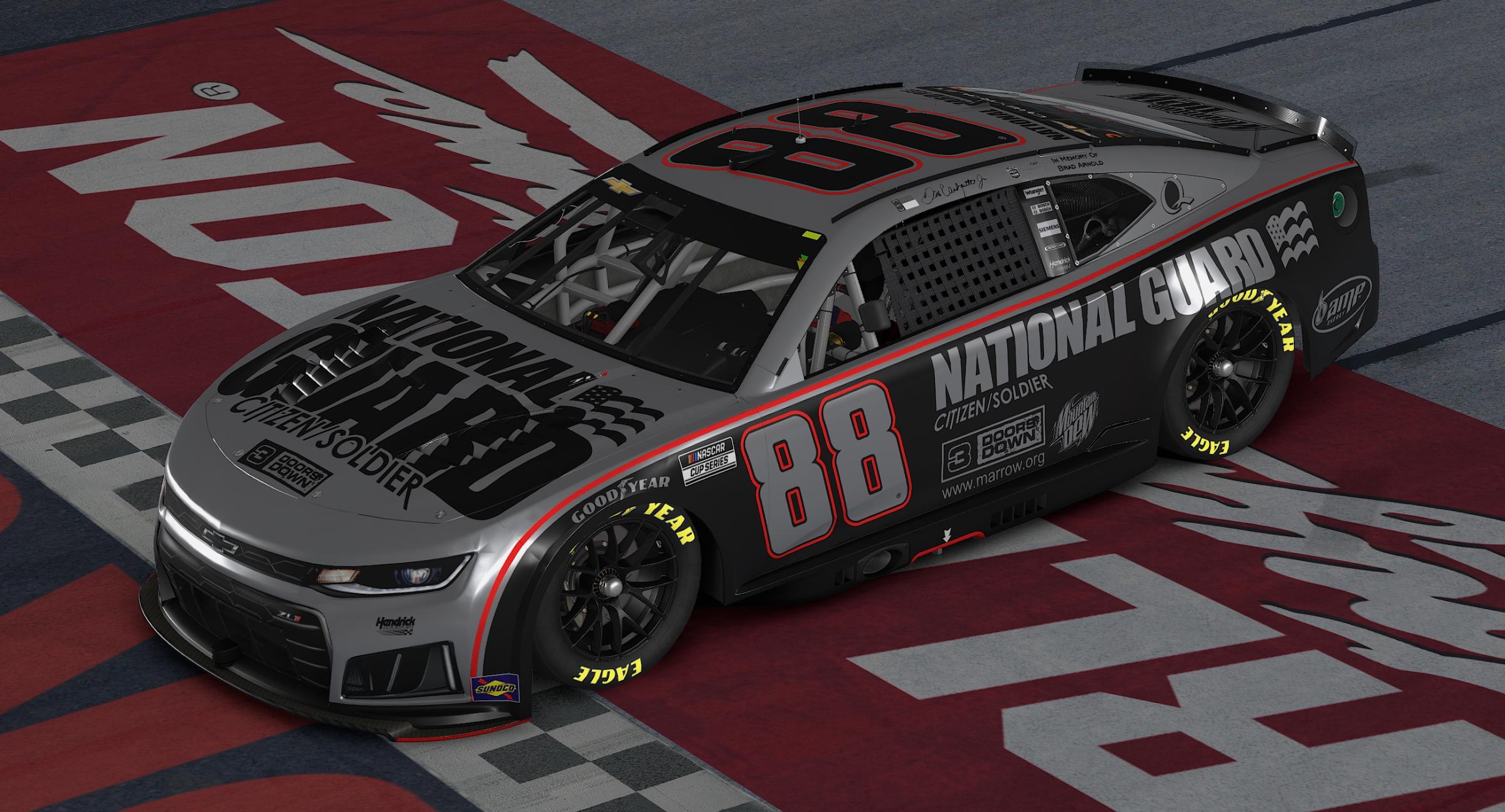 Preview of #88 - 3 Doors Down Citizen/Soldier - 2008 Dale Jr. - Next Gen 2026 by Chad Mikosz