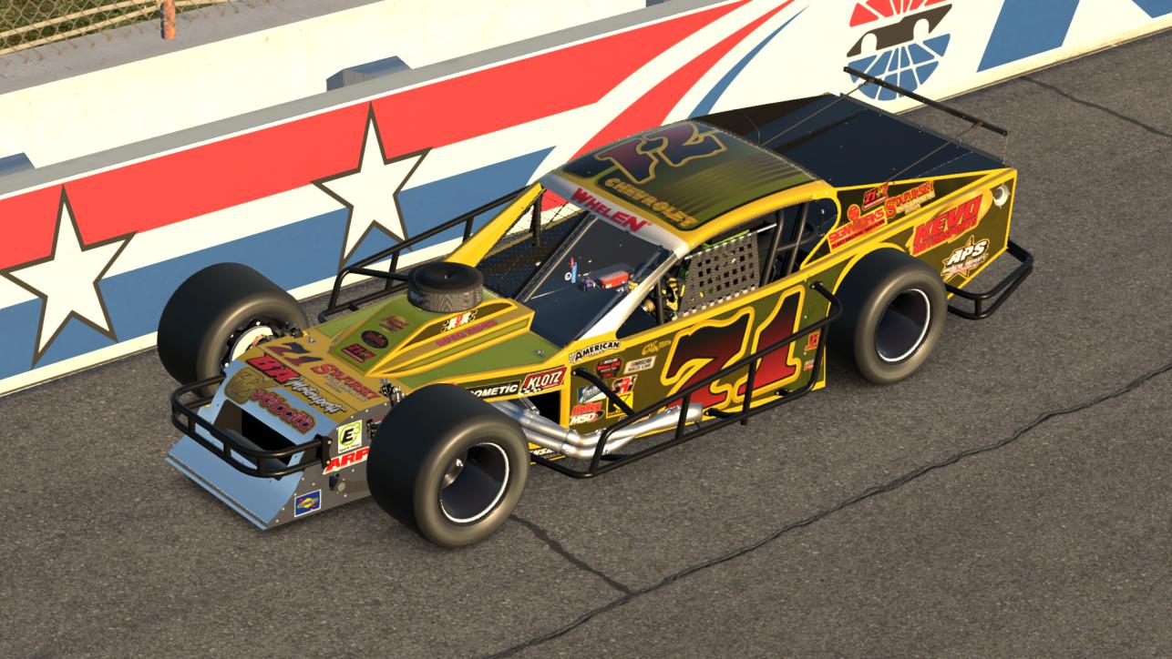Preview of #71 Jimmy Zacharrias New Smyrna World Series Modified by David K.