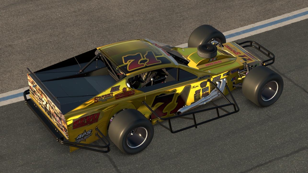 Preview of #71 Jimmy Zacharrias New Smyrna World Series Modified by David K.