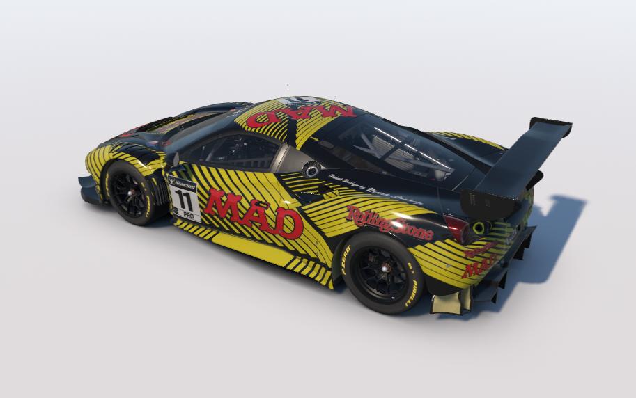 Preview of Ferrari 488 GT3 Evo 2020 Mad Magazine by Mark Bishop2