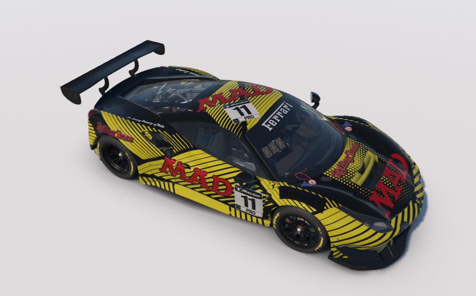 Preview of Ferrari 488 GT3 Evo 2020 Mad Magazine by Mark Bishop2