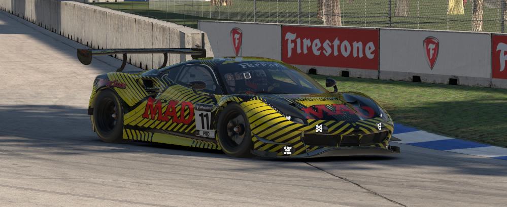 Preview of Ferrari 488 GT3 Evo 2020 Mad Magazine by Mark Bishop2