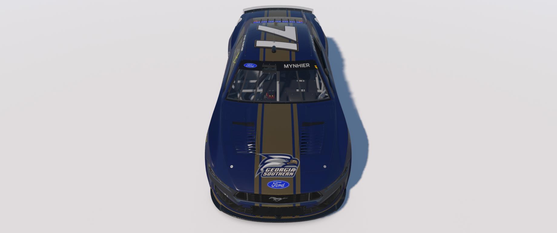 Preview of 2026 Georgia Southern Nextgen Ford Mustang by Taylor Mynhier
