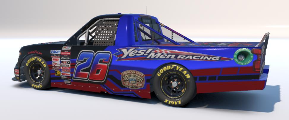 Preview of Marks Merchants Yes! Man Racing Paint by Justin D Raymond