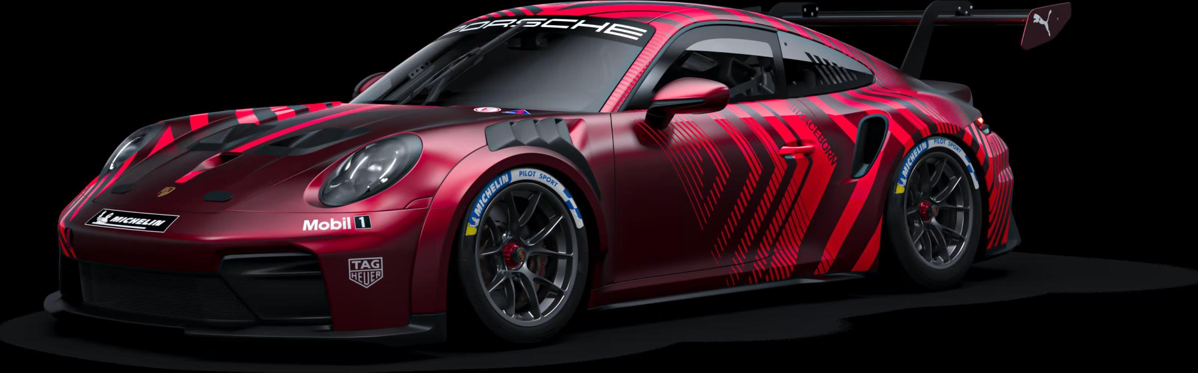 Preview of Porsche 992.2 Cup Promotional Livery in Pink by Keith Archer