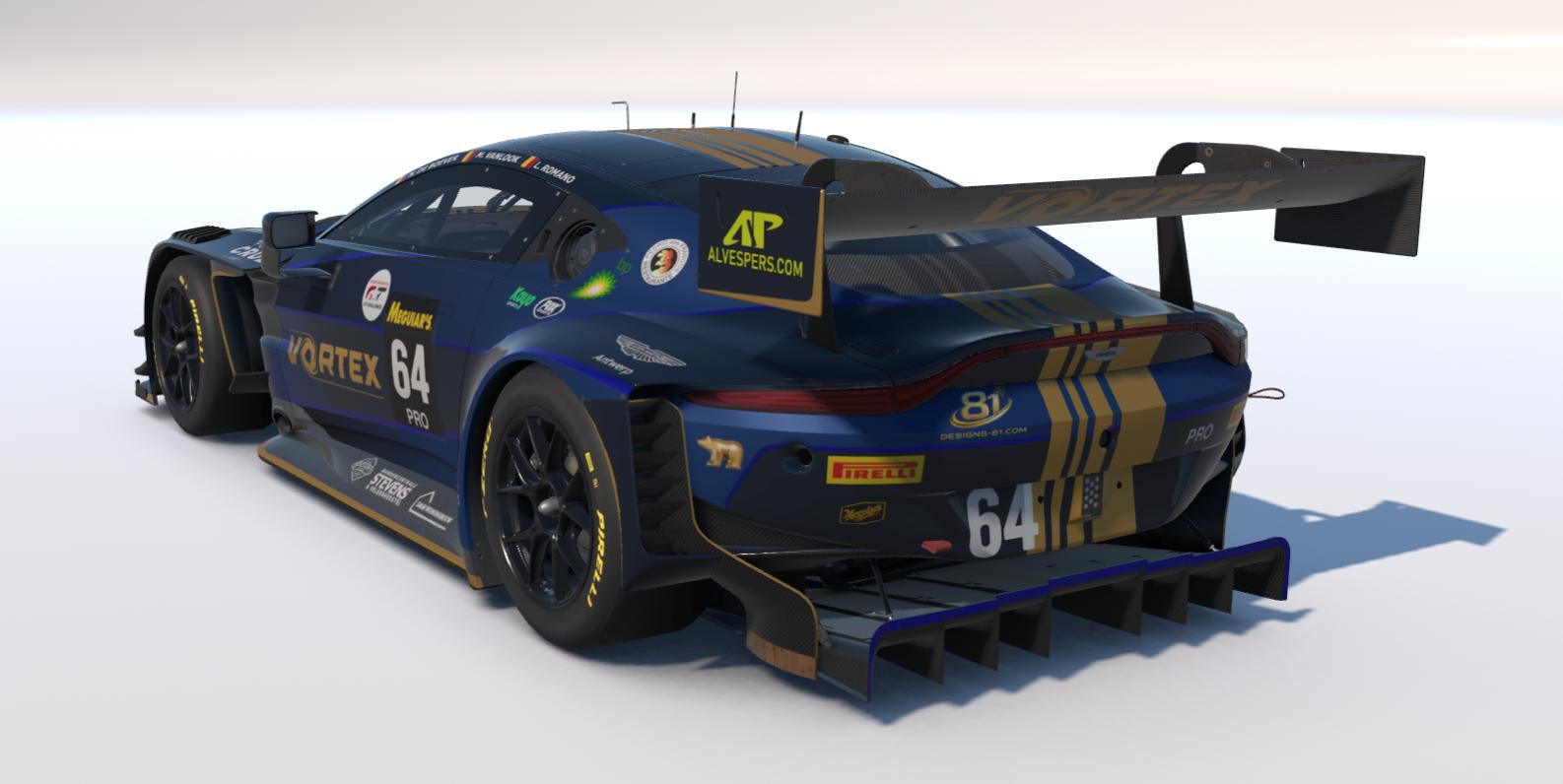 Preview of VORTEX Aston Martin GT3 EVO Bathurst 2026 PRO by Pieter Cuypers