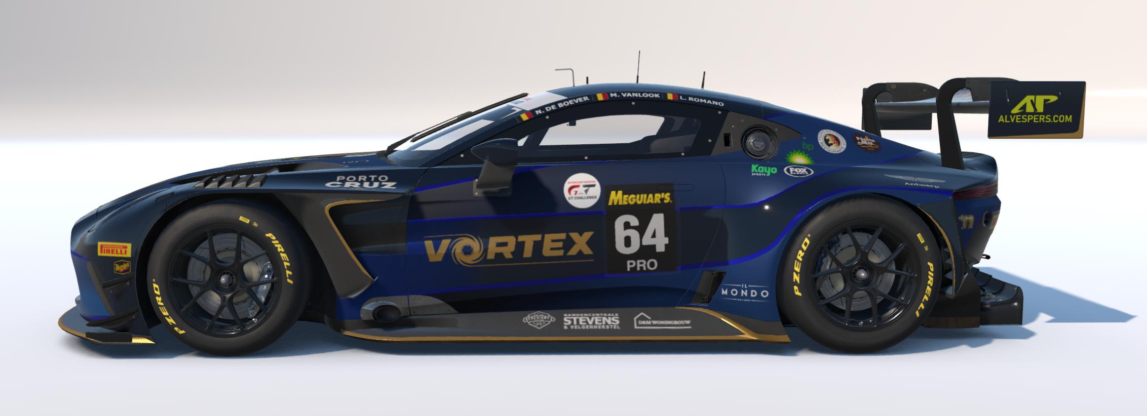 Preview of VORTEX Aston Martin GT3 EVO Bathurst 2026 PRO by Pieter Cuypers