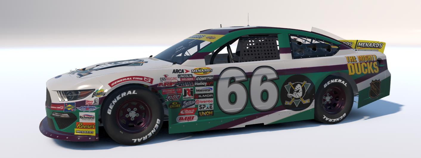 Preview of Mighty Ducks ARCA Mustang by Scott Leitner2