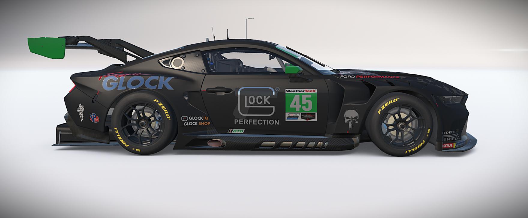Preview of Ford Mustang GT3 ISMA GTD Team Glock  by Hallam Cott