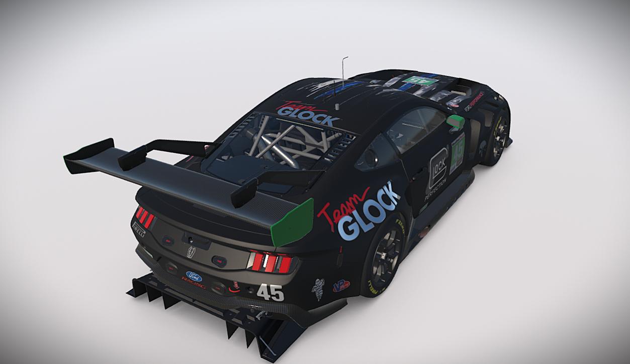 Preview of Ford Mustang GT3 ISMA GTD Team Glock  by Hallam Cott