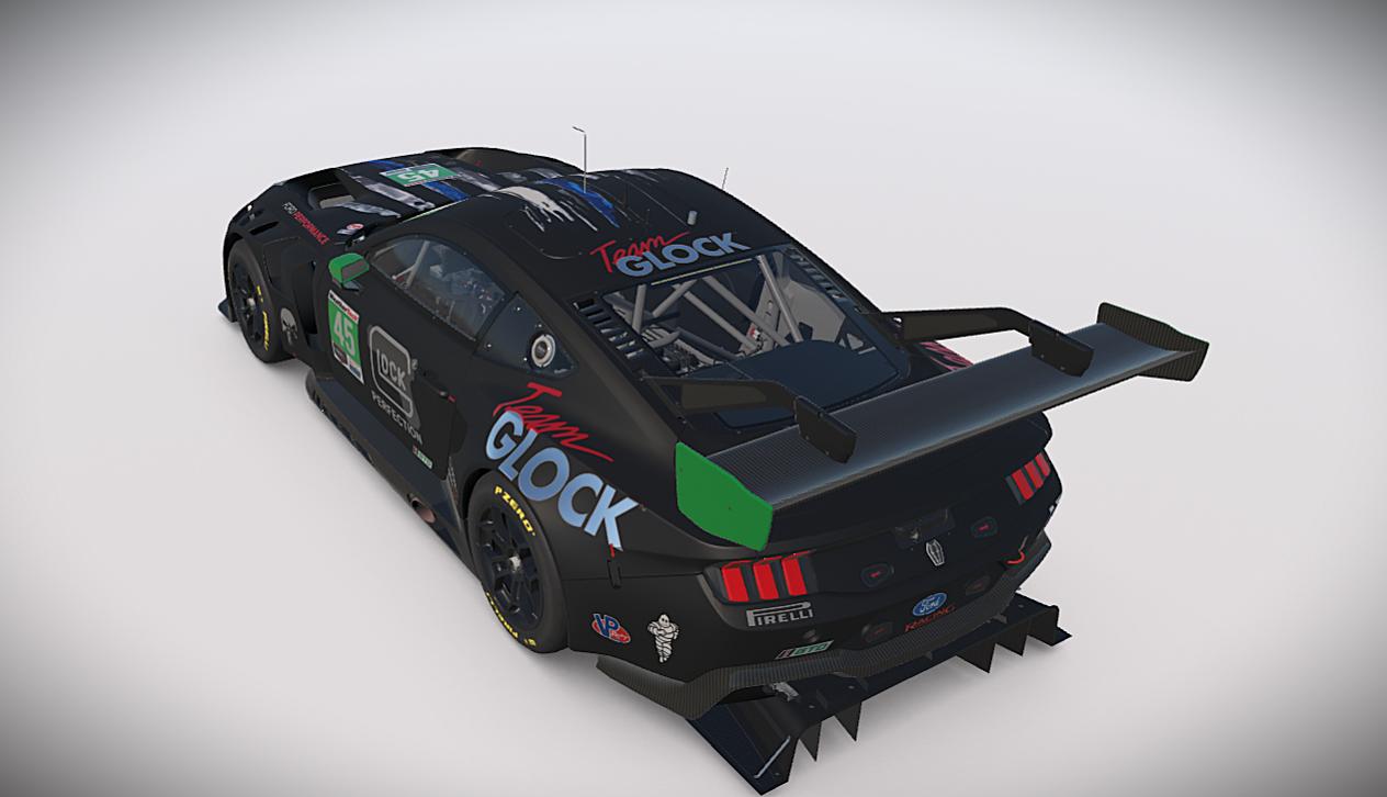 Preview of Ford Mustang GT3 ISMA GTD Team Glock  by Hallam Cott