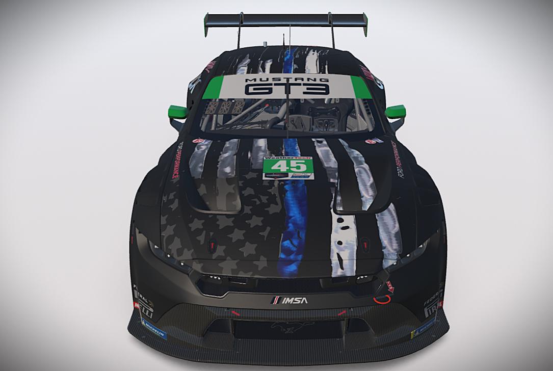 Preview of Ford Mustang GT3 ISMA GTD Team Glock  by Hallam Cott