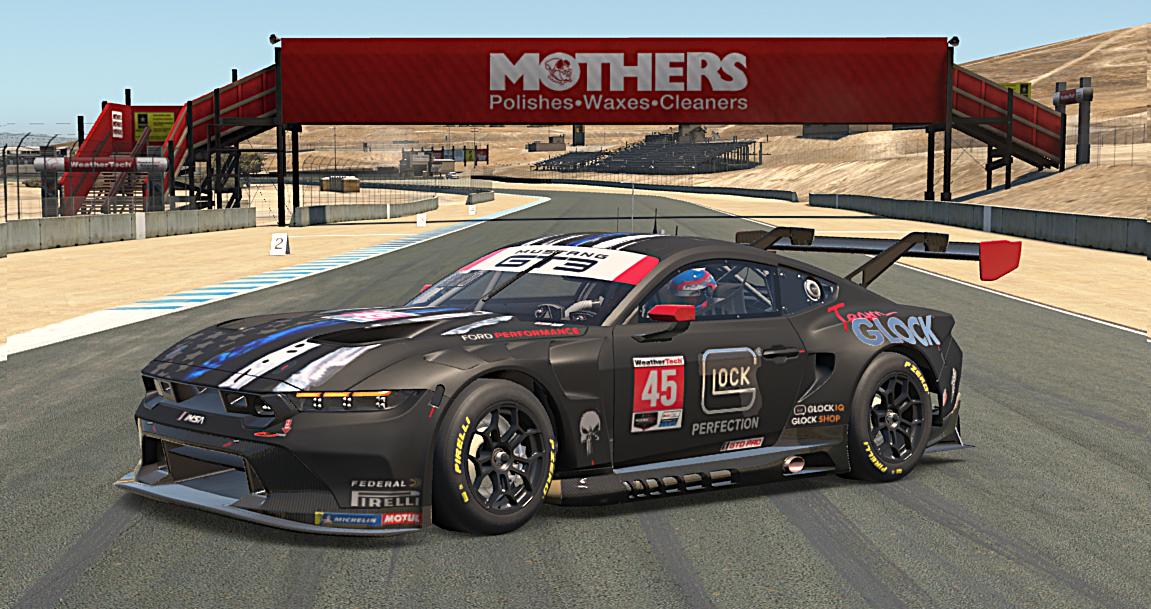 Preview of Ford Mustang GT3 IMSA GTD PRO Team Glock by Hallam Cott
