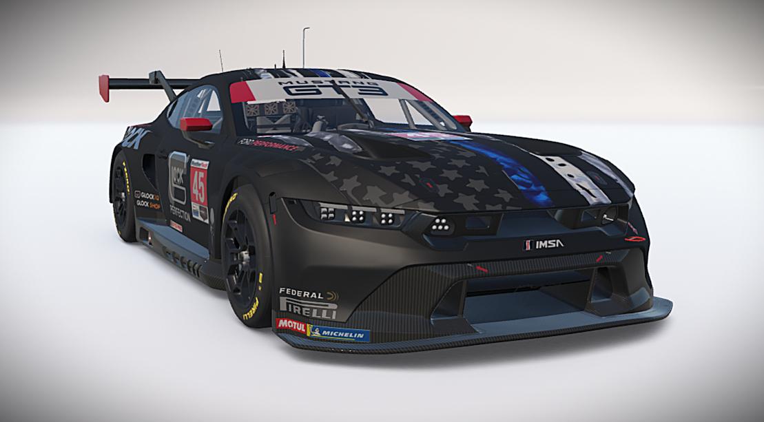 Preview of Ford Mustang GT3 IMSA GTD PRO Team Glock by Hallam Cott