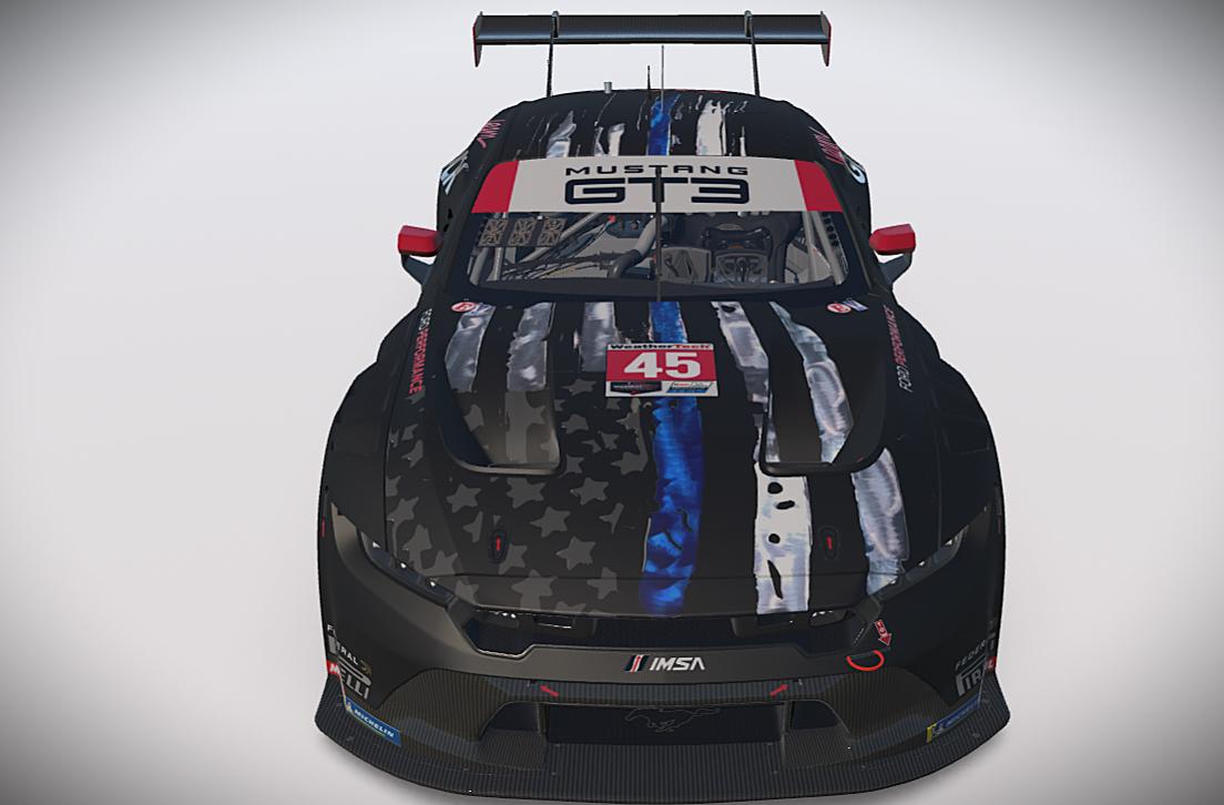 Preview of Ford Mustang GT3 IMSA GTD PRO Team Glock by Hallam Cott