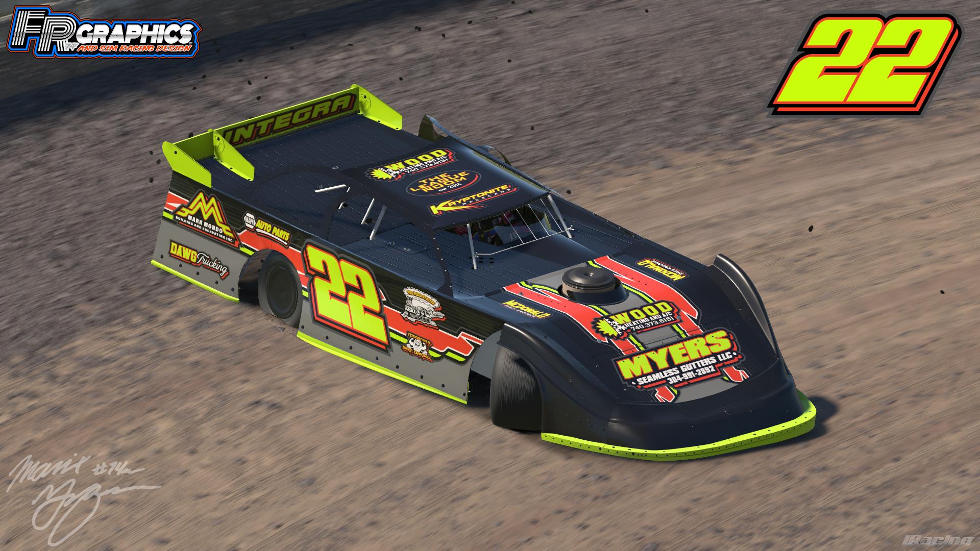 Preview of Corey Miller 2025 Dirt Latemodel Replica by Manix Furqueron