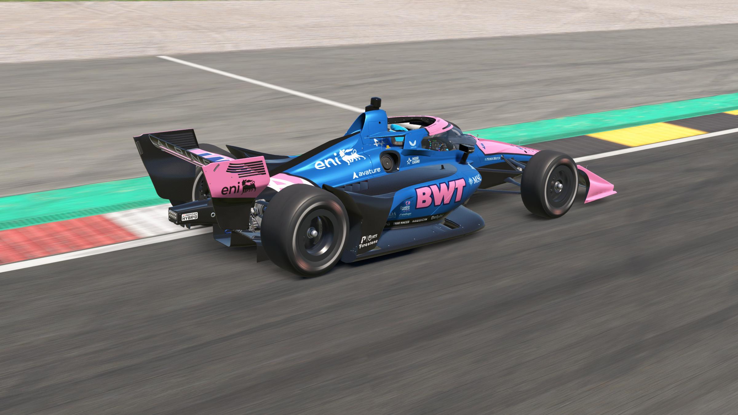 Preview of 2026 BWT Alpine F1 Team A526 Dallara IR-18 by Doug DeNise