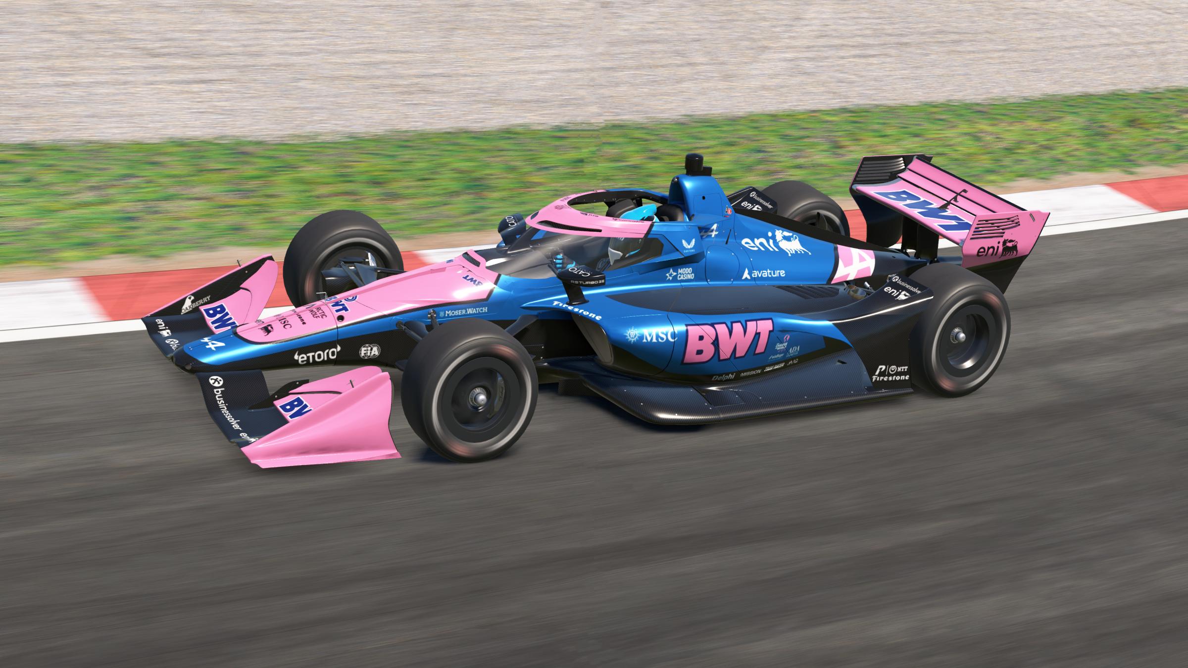 Preview of 2026 BWT Alpine F1 Team A526 Dallara IR-18 by Doug DeNise