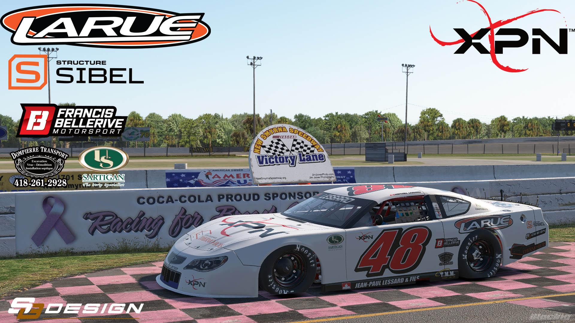 Nascar Raphael Lessard Schemes Raphael Lessard WSOA WINNING CAR by Samuel Fontaine2 - Trading Paints
