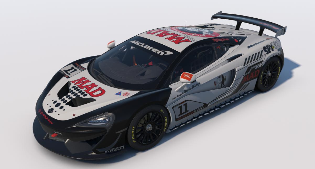 Preview of McLaren 570S GT4 SpyvSpy MAD Mag by Mark Bishop2