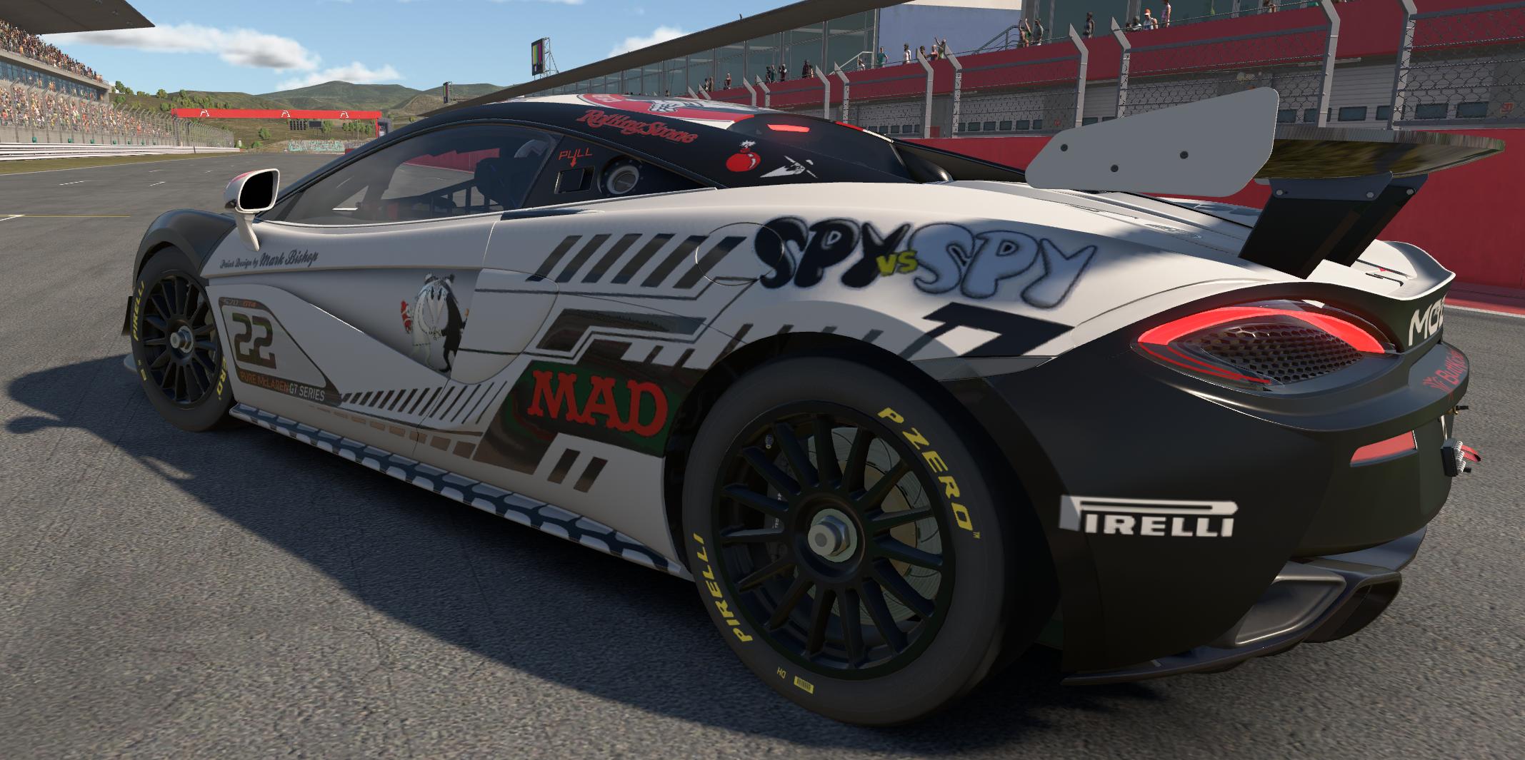 Preview of McLaren 570S GT4 SpyvSpy MAD Mag by Mark Bishop2