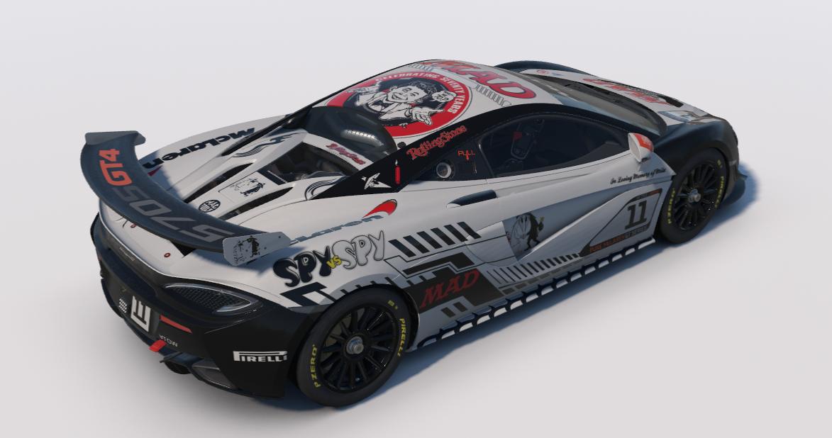 Preview of McLaren 570S GT4 SpyvSpy MAD Mag by Mark Bishop2