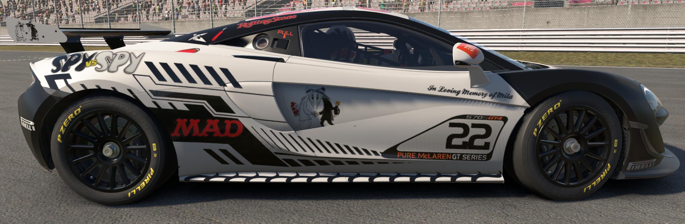 Preview of McLaren 570S GT4 SpyvSpy MAD Mag by Mark Bishop2