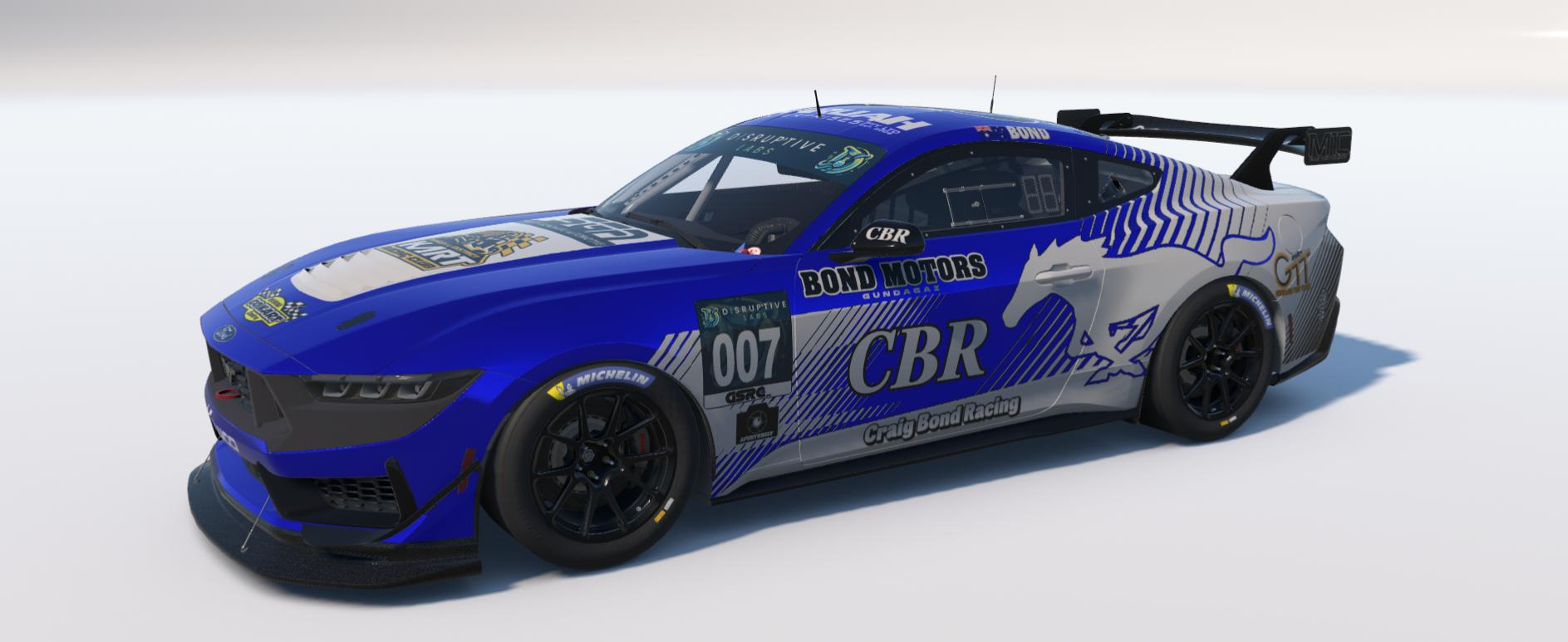 Preview of Ford Mustang gt4 CBR by Craig Bond